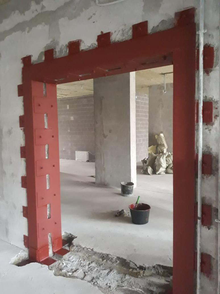 Устройство и усиление проёмов