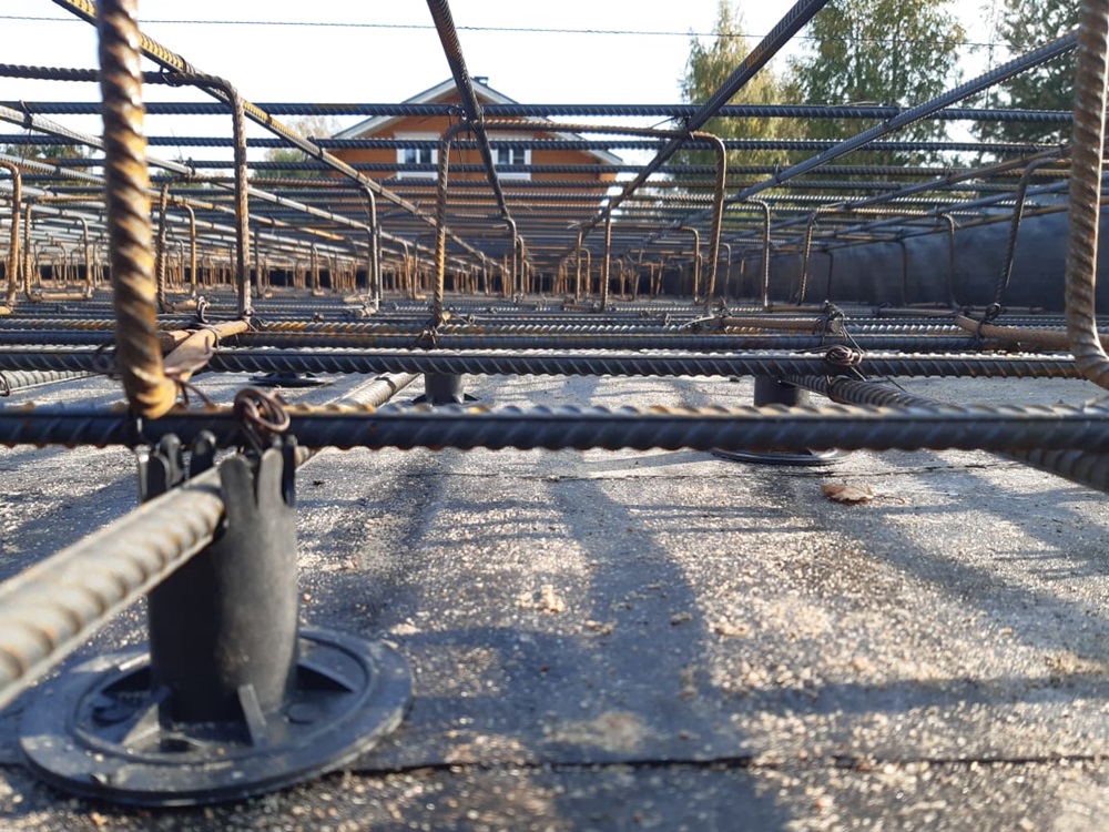 Устройство фундаментных плит